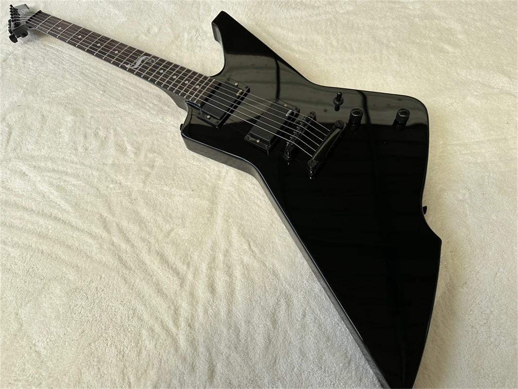 FreeShippingESPSnakebyteElectricGuitarActivePickupsBlackColor