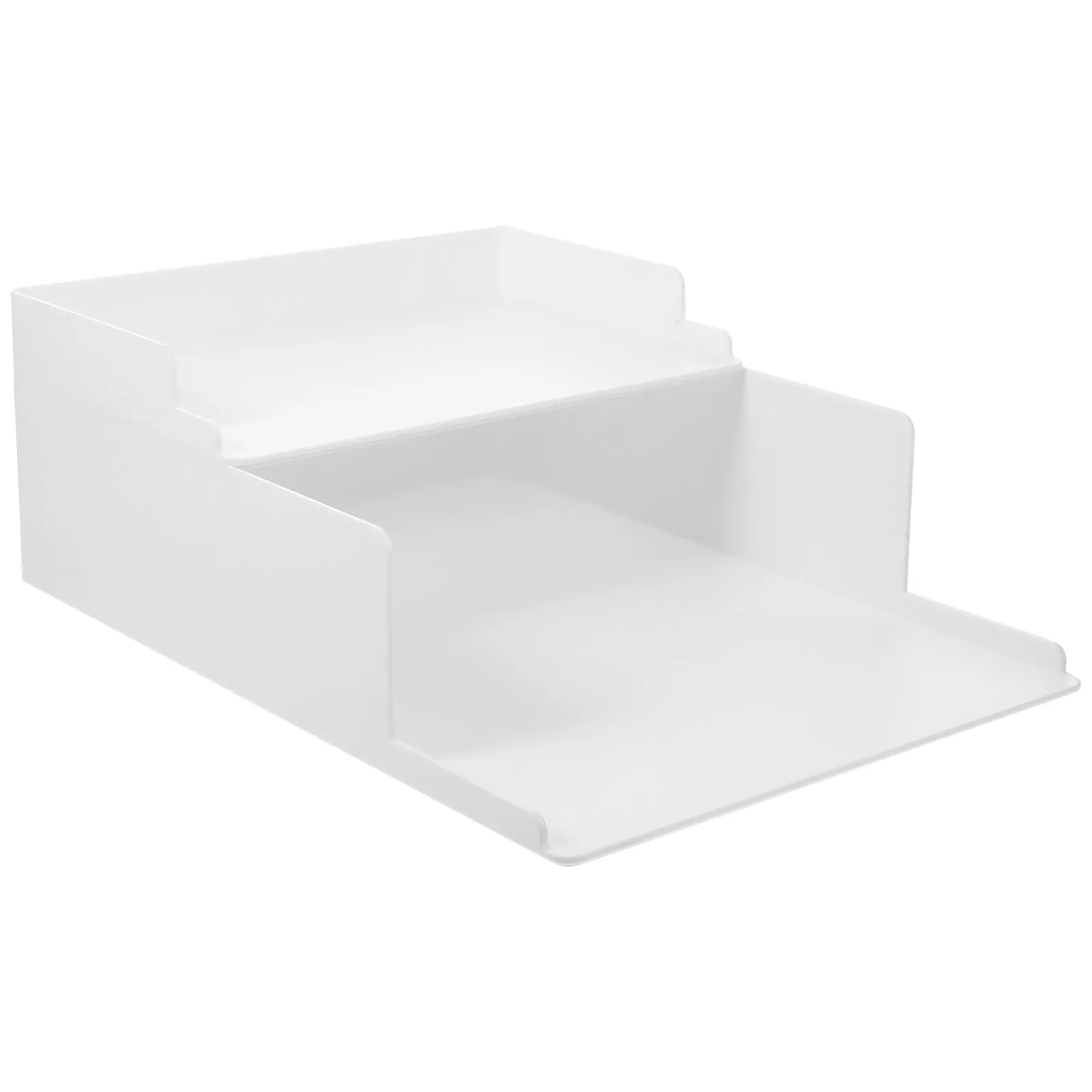 2Pcs 데스크탑 파일 주최자 다기능 힙 문서 보관 선반 사무용품 데스크탑 스토리지 홀더