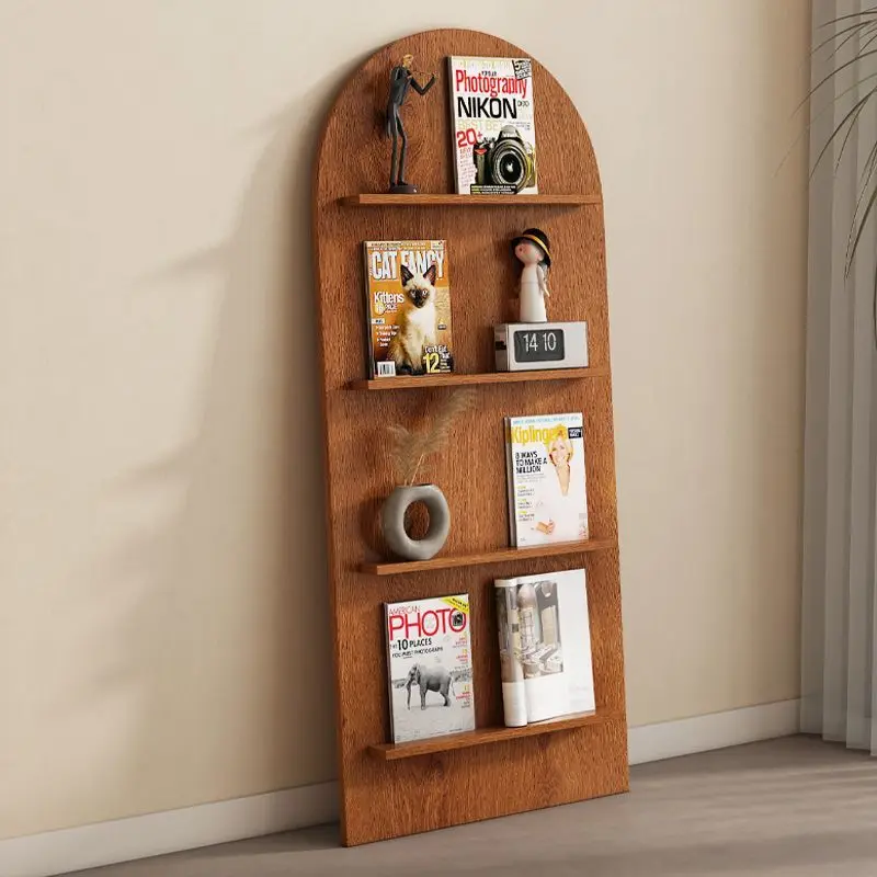 Magazine Rack Floor-standing Ins Style Simple Creative Book and Newspaper Decoration Magazine Storage Rack Holder