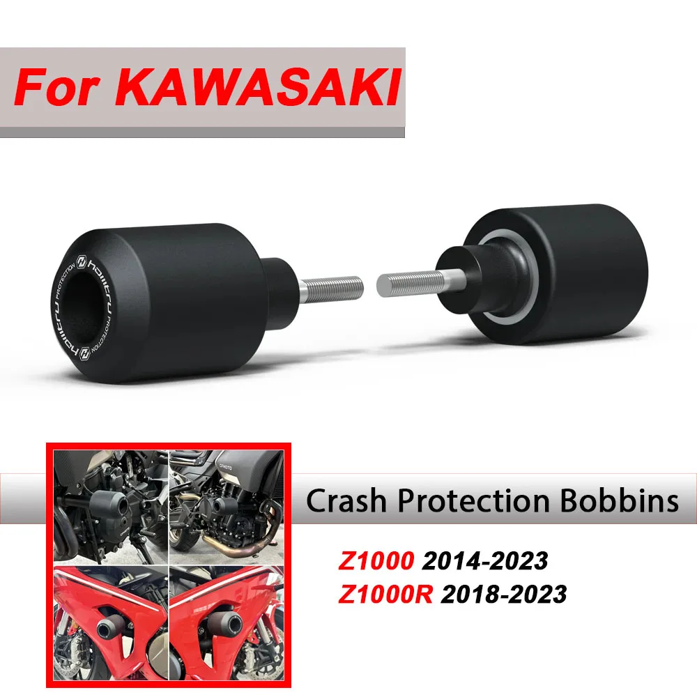 

For KAWASAKI Z1000 2014-2023 Z1000R 2018-2023 Motorcycle Frame Crash Pad Engine Stator Sliders Protector