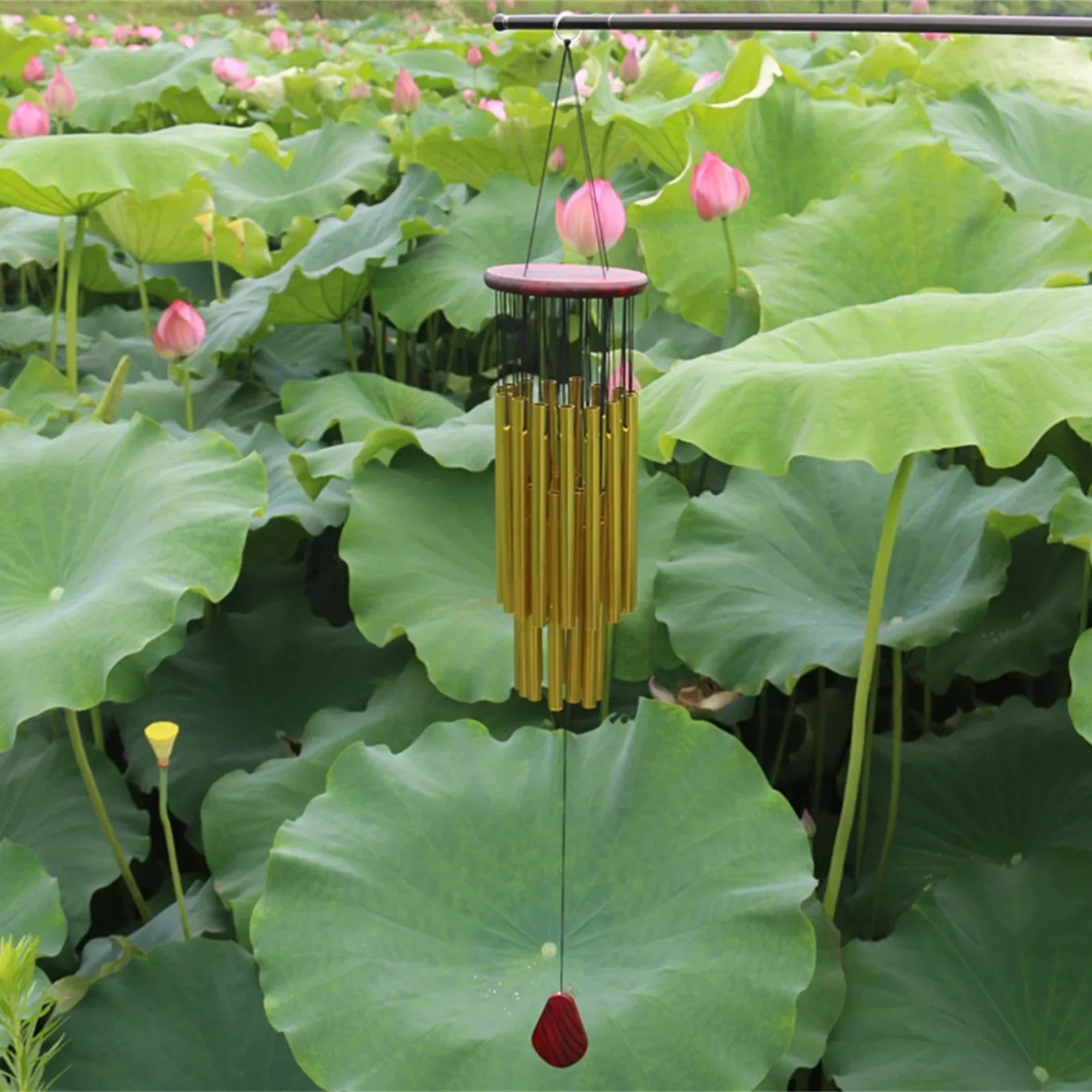 Outdoor Wind Chimes 27 Tubes Handmade Large Wind Chimes for Outside Tuned Hummingbird Aeolian Bells