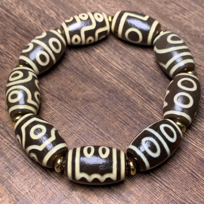 

Tibetan Old Agate Old Agate Bracelet