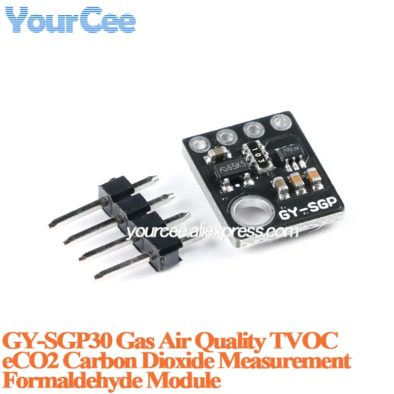 10pcs/1pc SGP30 SGP40 SGP41 Gas Air Quality Sensor Module TVOC ECO2 Carbon Dioxide Measurement Formaldehyde Air Detector image 9