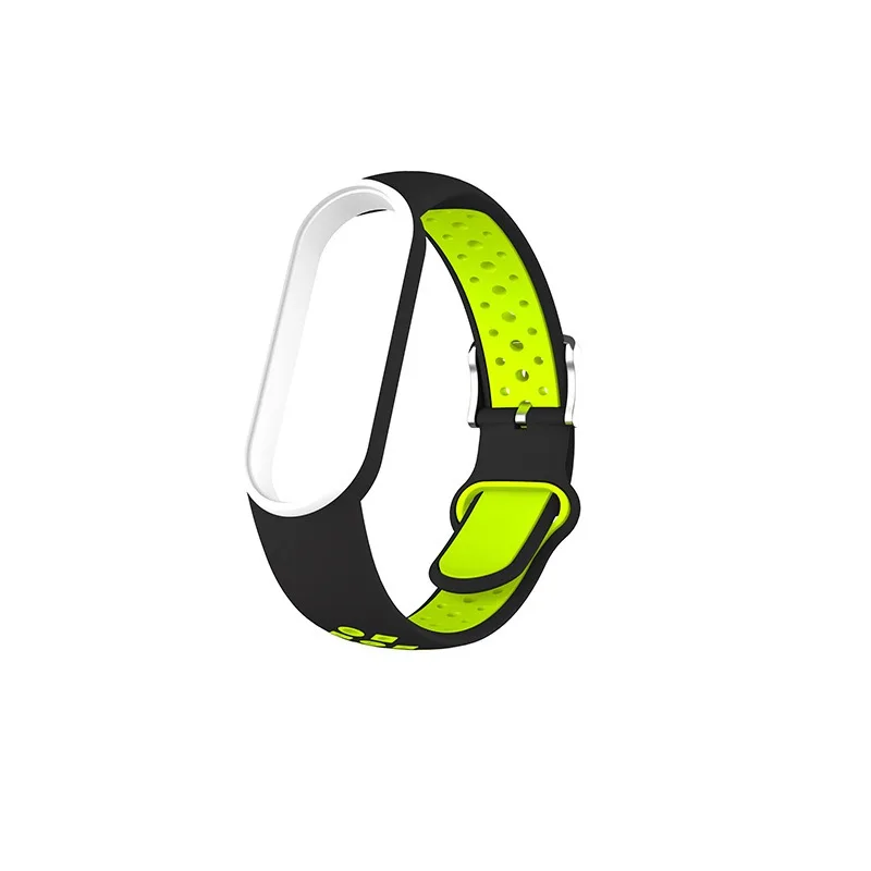 Dual-Color Silicone Replacement Wristband Bracelet for Xiaomi Smart Band Series