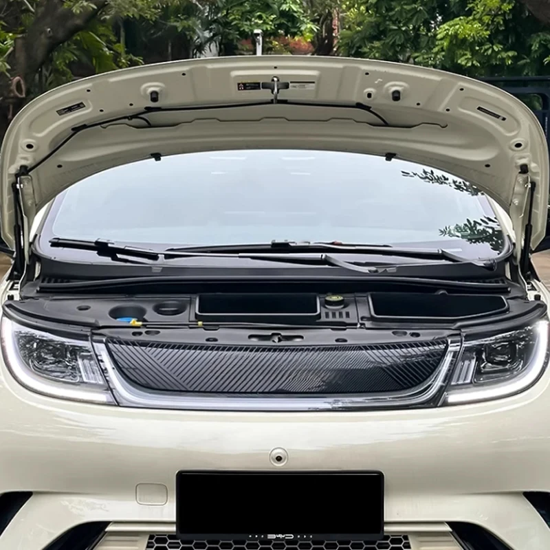 Car Front Trunk Organizer Box For BYD Dolphin Left Rudder Engine Room Storage Box Storage Large Capacity car trunk organizer