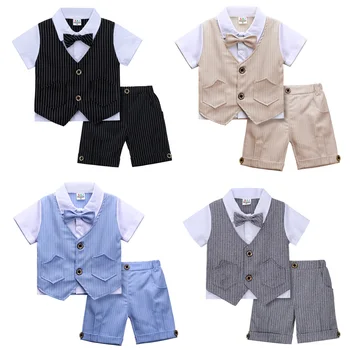 Baby Boy Gentleman Shorts Set 1