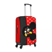 Mickey Mouse Print Suitcase Cover Customized Travel Vacation Elastic Luggage Case Protector 2