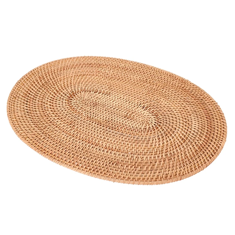 Oval Rattan Placemat Table Mat Rattan Place Mat Rattan Place Mats