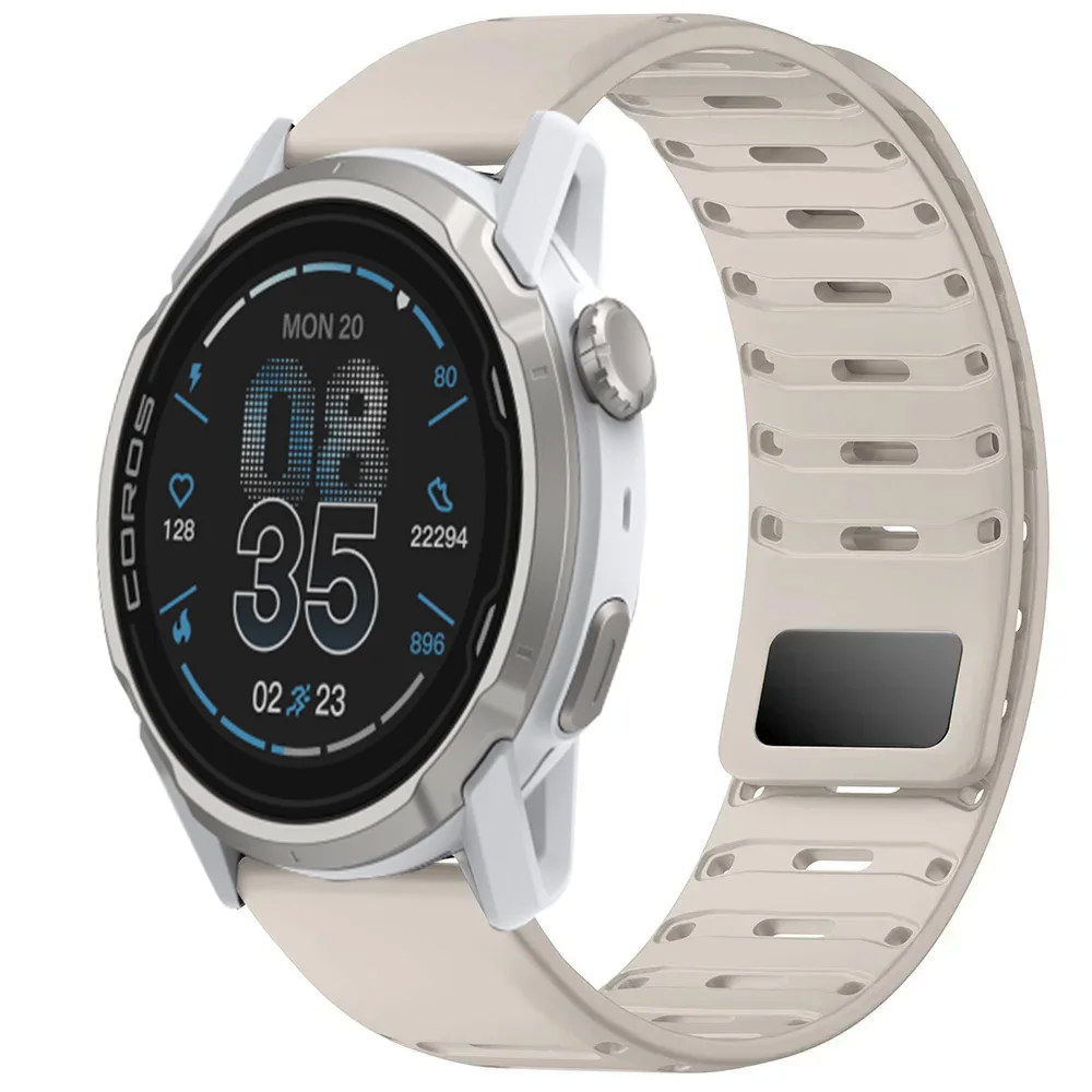 22mm Magnetic Buckle Silicone Watch Band - Versatile Wristband with Upgraded Design