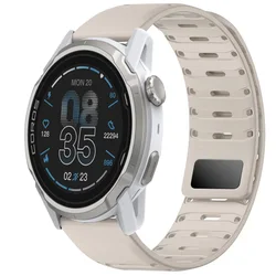 22mm Magnetic Buckle Silicone Watch Band - Versatile Wristband with Upgraded Design - Suunto Ocean (Starlight color)