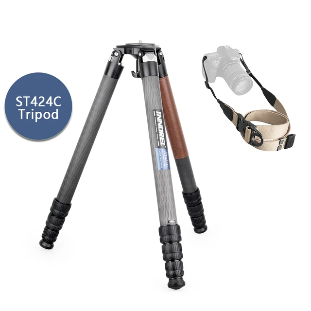 INNOREL ST424C Professional Carbon Fiber Tripod Monopod For DSLR Camera