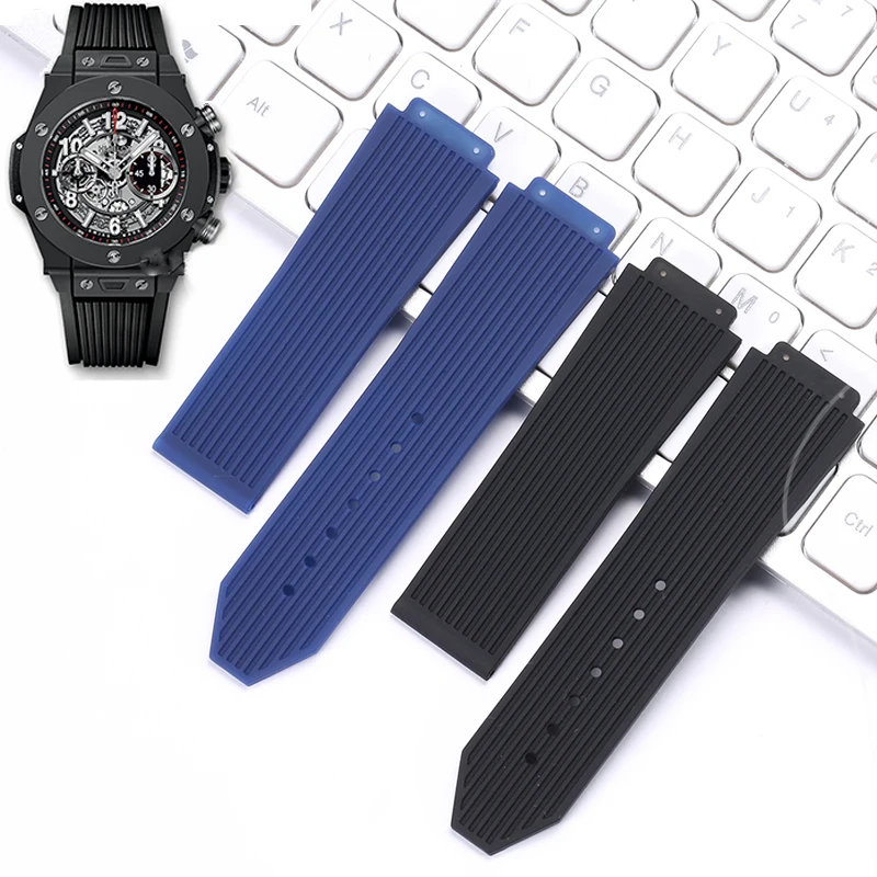 Cinturino In Silicone Adatto Per Hublot Big Bang 19X25 Cinturino Per Orologio Braccialetto Sportivo All'Aperto Accessori Per Orologi Big Bang In Gomma