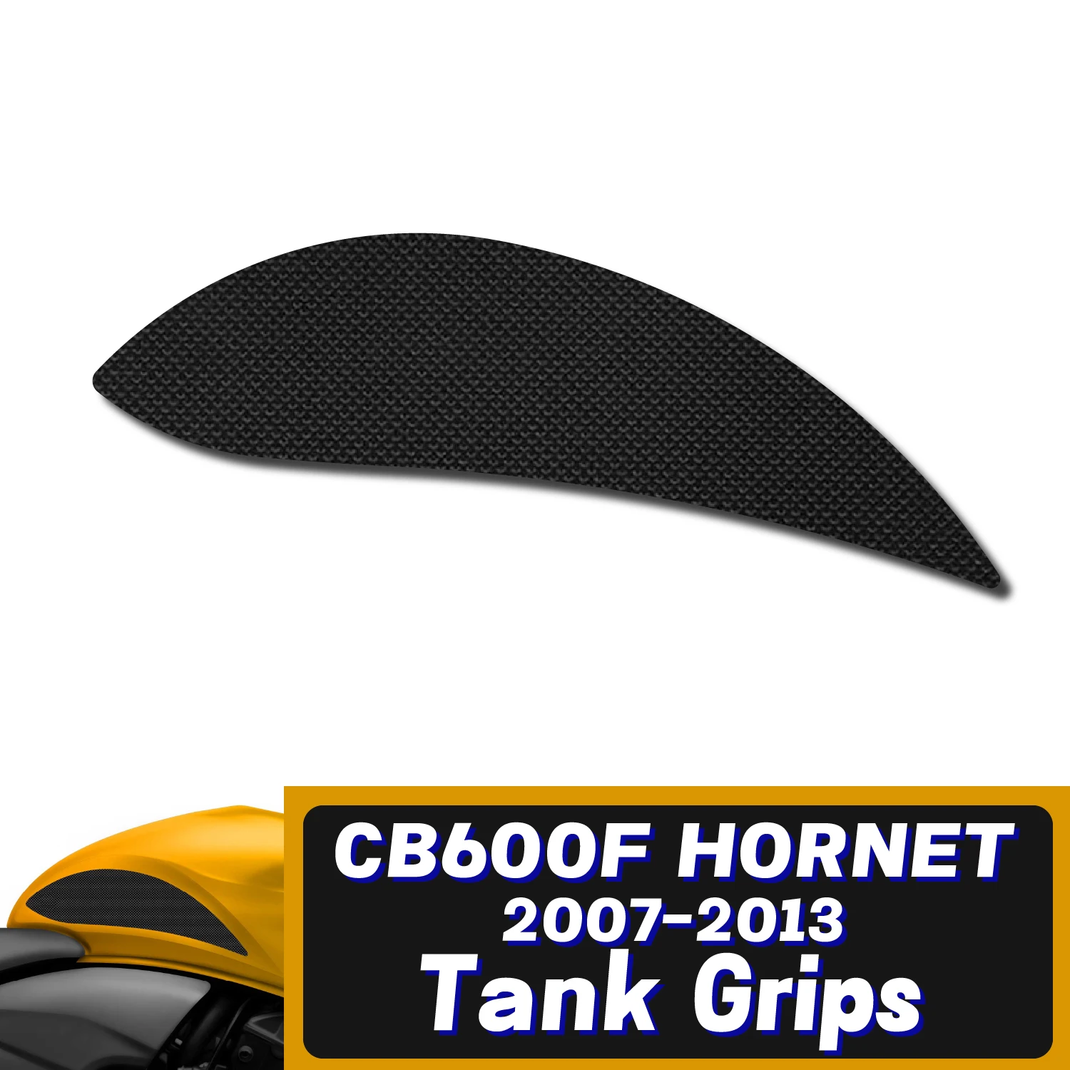 For-HONDA-CB600F-HORNET-2007-2013-Silicone-Rubber-Material-SIDE-PAD ...