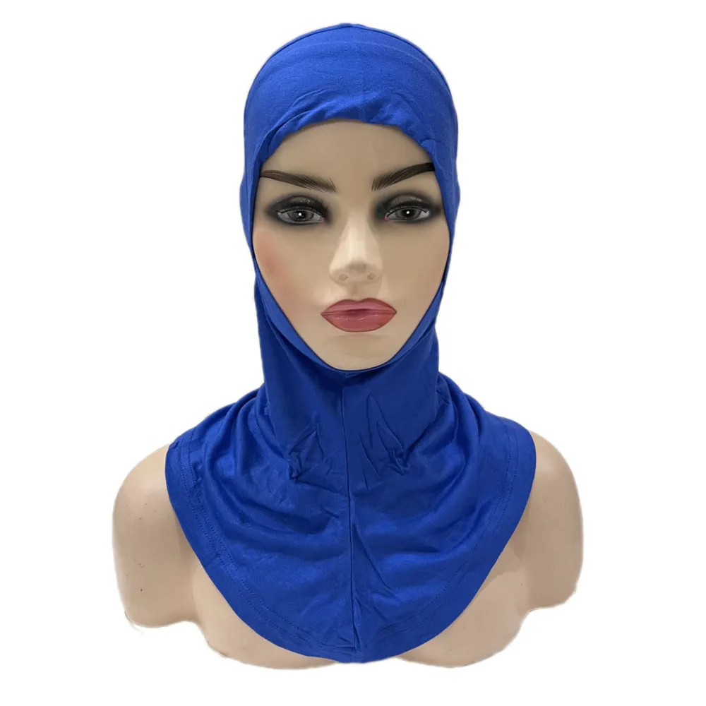 

Muslim Inner Hijab Instant One Piece Amira Underscarf Turban Islamic Women Head Scarf Wrap Full Cover Cap Bonnet Hat Ready Made