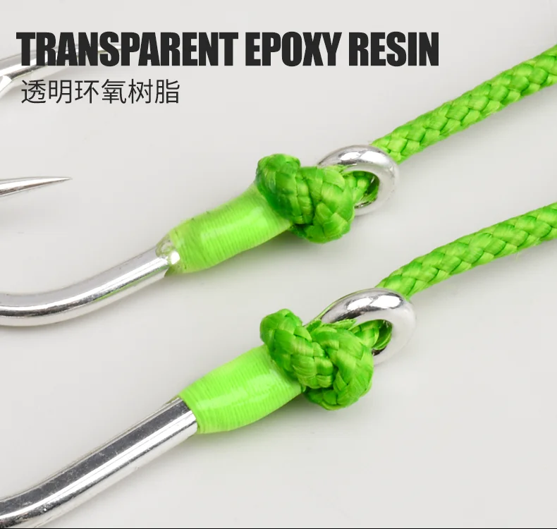 OBSESSION HK054 4 teile/beutel Unterstützen Meer Angeln Langsam Jig Einzel Haken 1/0-7/0 Salzwasser High Carbon Stahl Einzel Haken – Detail 6