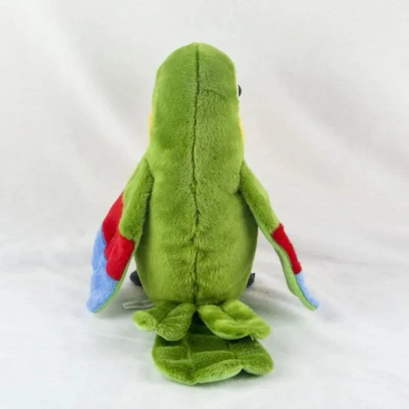 Sprekende papegaai pluche speelgoed interactieve knuffel kind_voghion.com