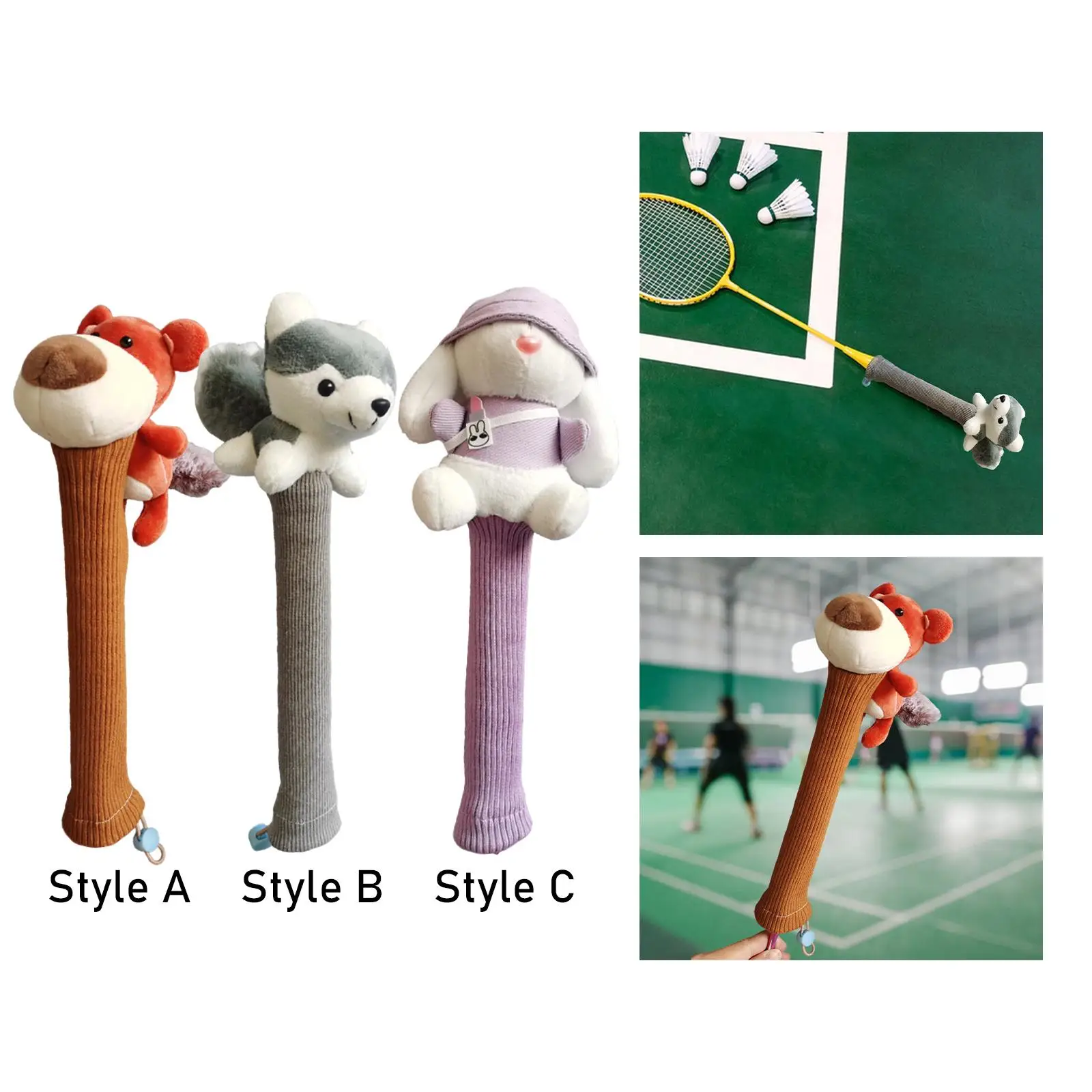 Badminton Racket Handle Cover, Badminton Overgrip, Super Absorbent Anti Slip Racket Handle Grip Tennis Racquet Grip Protector