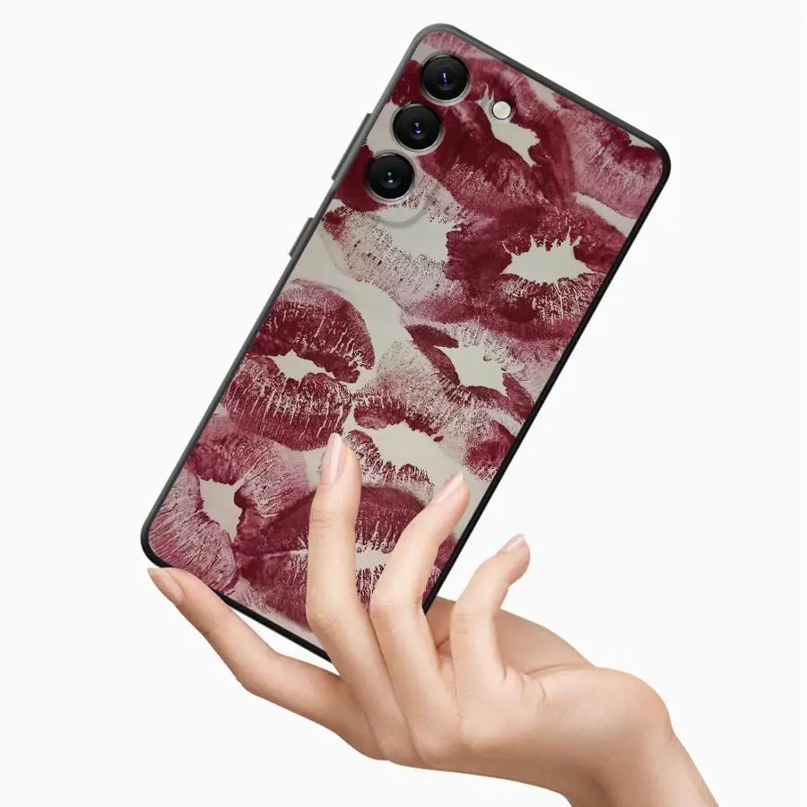Lip Print Phone Cover - Stylish Protective Case