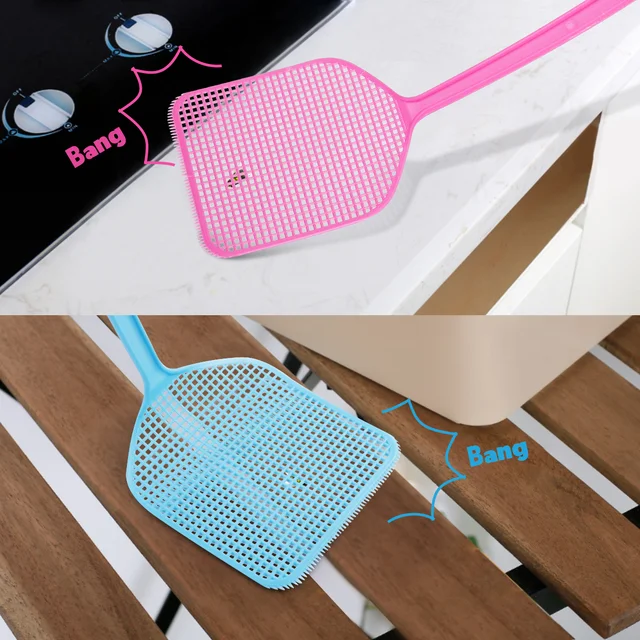 2Db Swatter Fly Zapper Swatters Ömlesztett Swat Kézi Beltéri Légy - Image 2