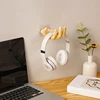 Wall Hook Punch-free Hand Shape Resin Self Adhesive Hooks Creative Decorative Wall Mount Hand Storage Hanger Bathroom Supplies 4