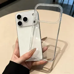 Ultra Slim Transparent Crystal Clear Anti - Yellowing Military - Grade Phone Case - iPhone 15 Plus (Transparent)