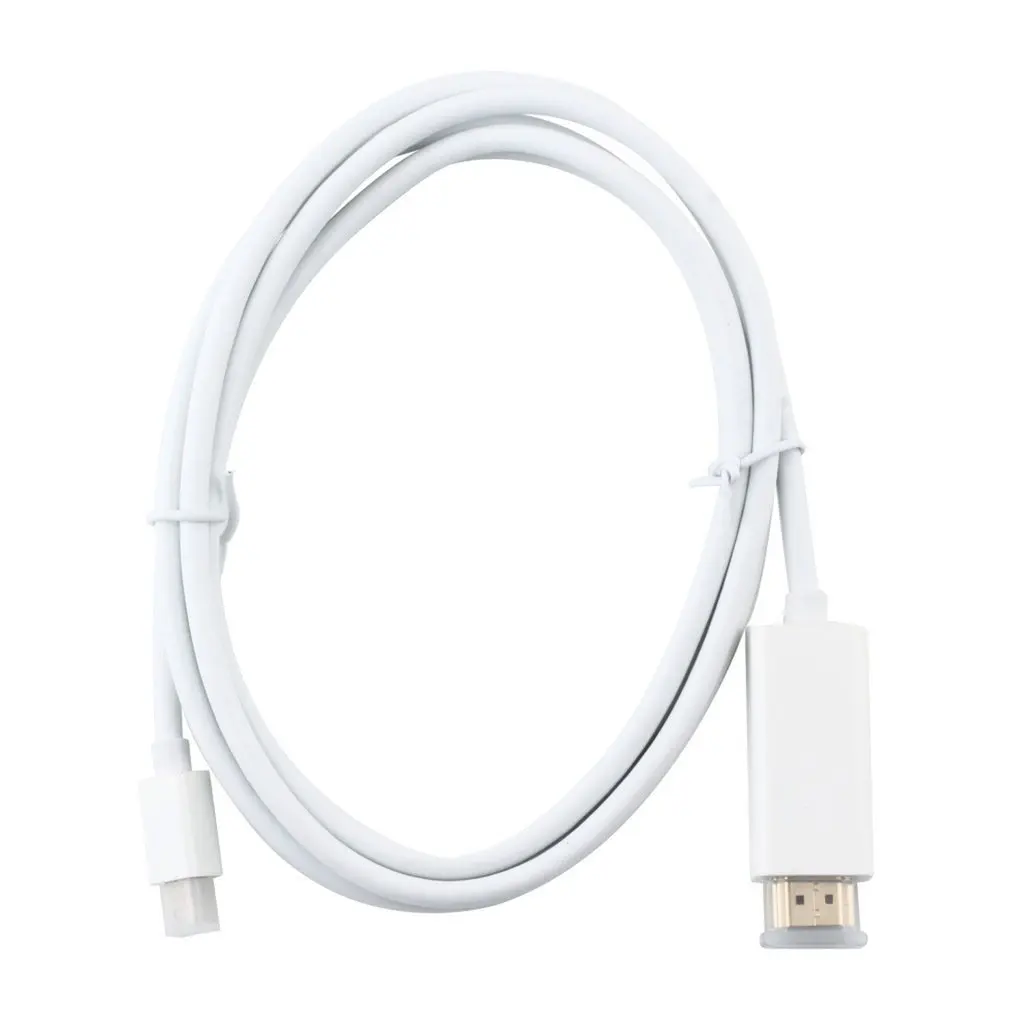 Профессиональный 1 8 м 6 футов мини-порт дисплея DP к HDMI-совместимое 1080P быстрое