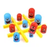 Cartoon Denken Training Big Eat Small Tic Tac Toe parent-child interaction Match Board Game Strategie Education Toy 1
