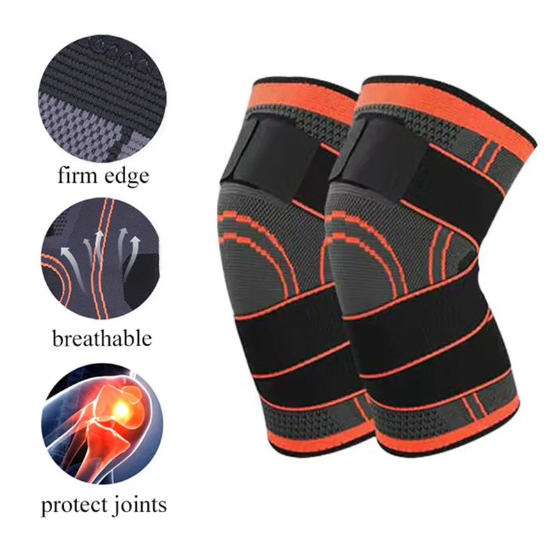 Professional Knee Brace Compression Knee Sleeve Support Bandage for Pain Relief Medical Pad for Running Workout