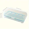 15 Grids Eggs Storage Box Plastic Transparent Egg Fresh-Keeping Case Refrigerator Storage Container Kitchen Tool Organization 6