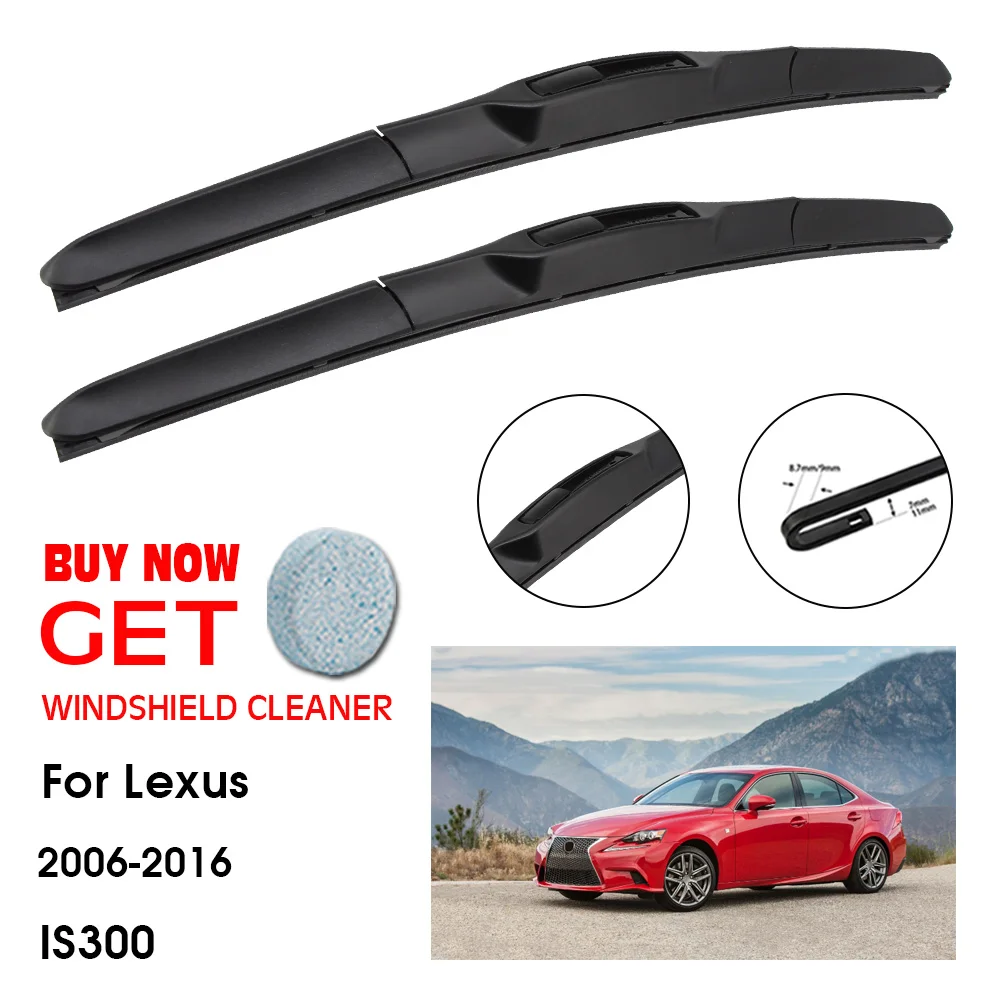 

Щетка стеклоочистителя для Lexus IS300, 22 + 19 дюймов, 2006-2016