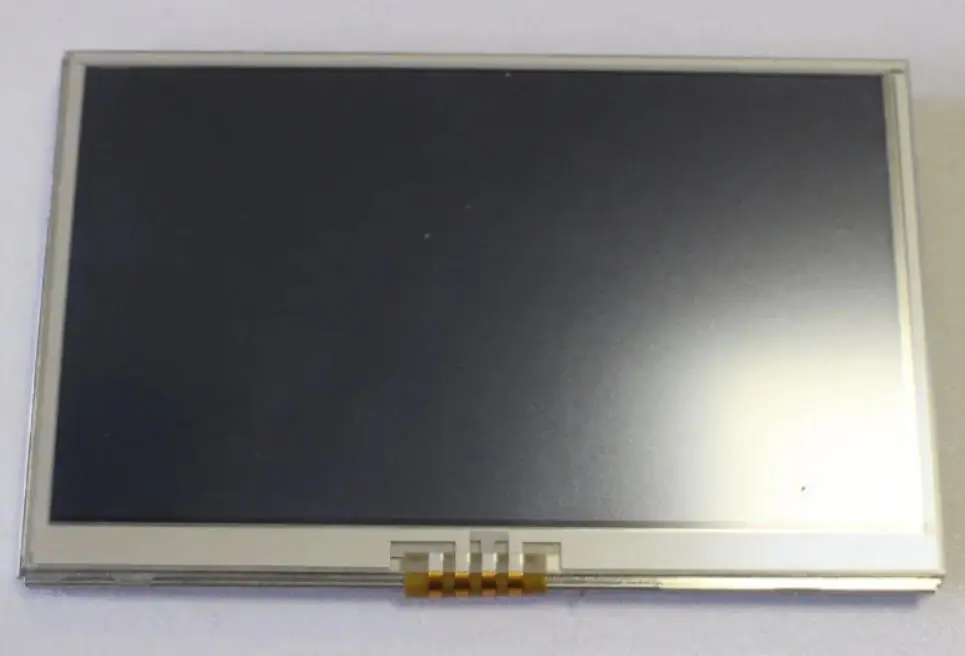 High-Resolution 4.3 WQVGA LCD with Touchscreen Display