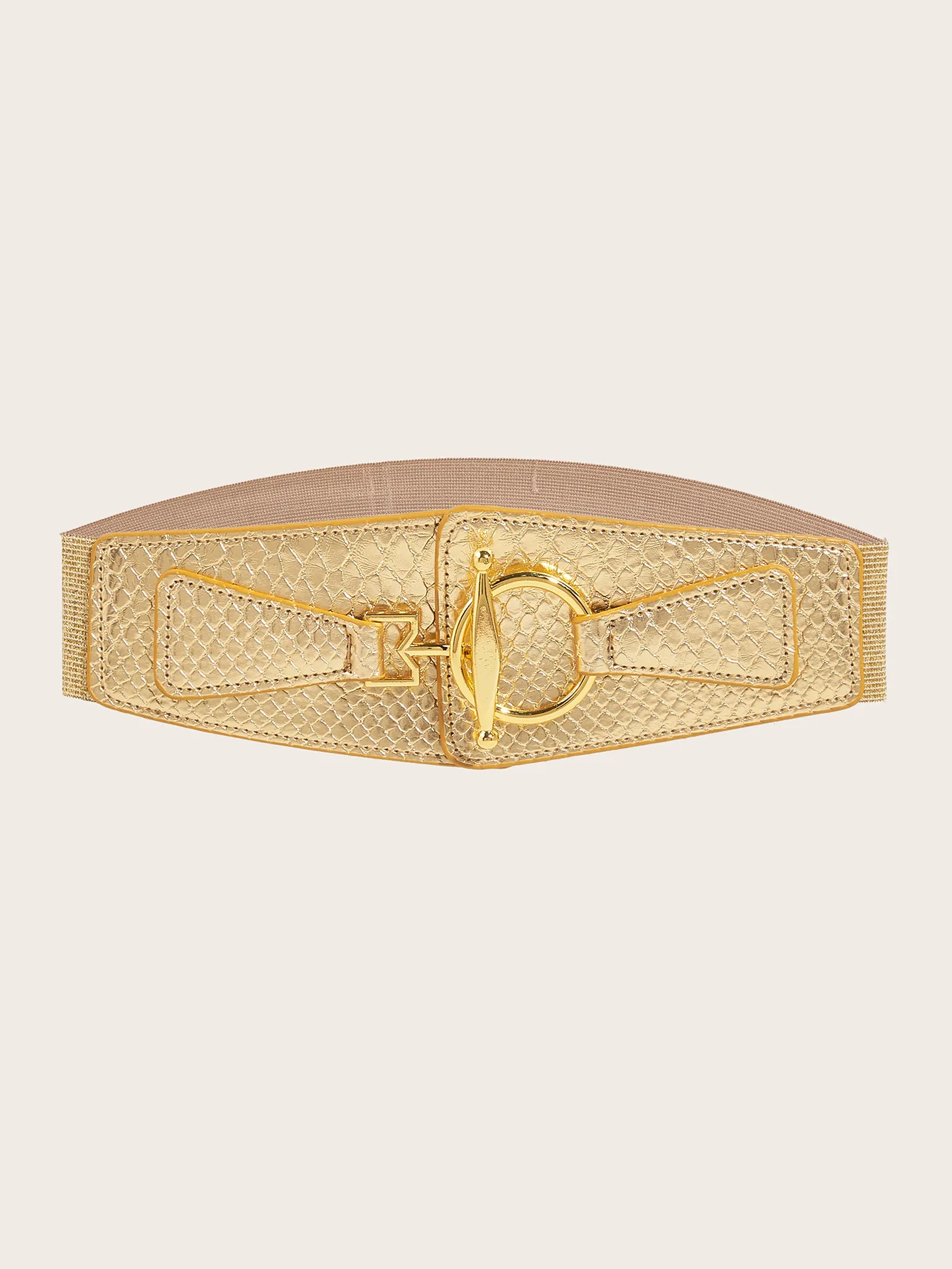 2024 Ladies Fashion Golden Buttoning Belt Dress Shirt Tight