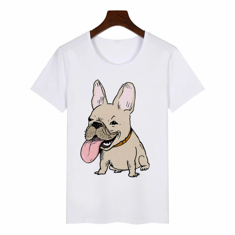 

Dachshund Pug Short Sleeve Female Harajuku Cute French Bulldog German Shepherd Print T-shirt Casual Female Tops Aesthetic