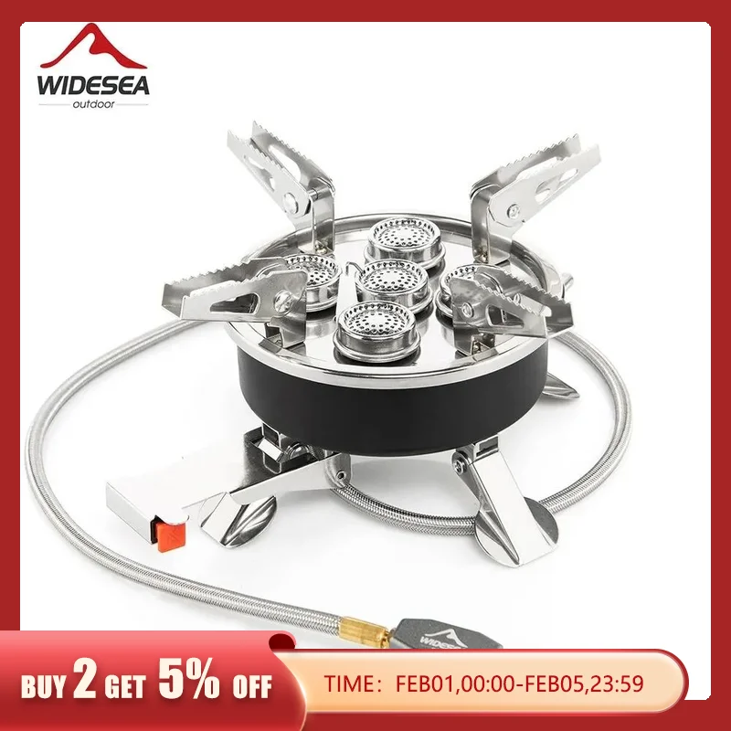 Widesea Camping Tourist Burner 8800W Gas Stove 1