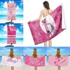 Beach Towel Microfiber Sand Free Quick Dry Soft Sandproof Pool Towels Gift for Cartoon Pink P-Panthers Women Travel Shower 1