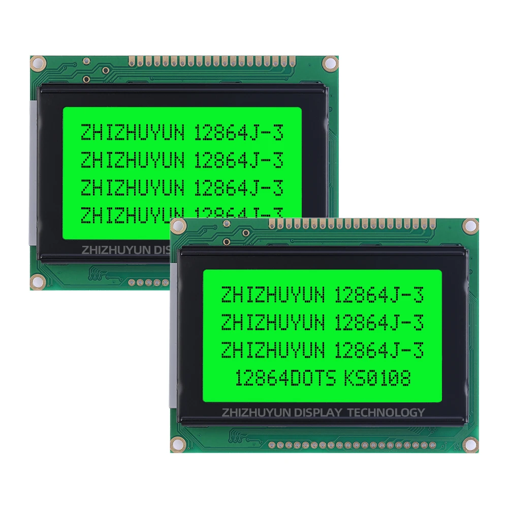 さきページ LCM12864J-3 Graphic LCD Display Screen Wistar 20P 93*70Mm