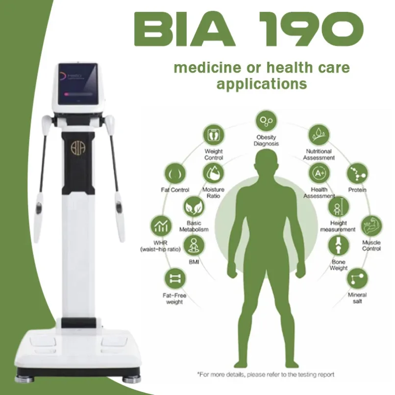 

Factory Price Full Body Analyzer For Fitness Score Powerful Bia Composition 5 Frequency Fat Scaler Skin Diagnosis