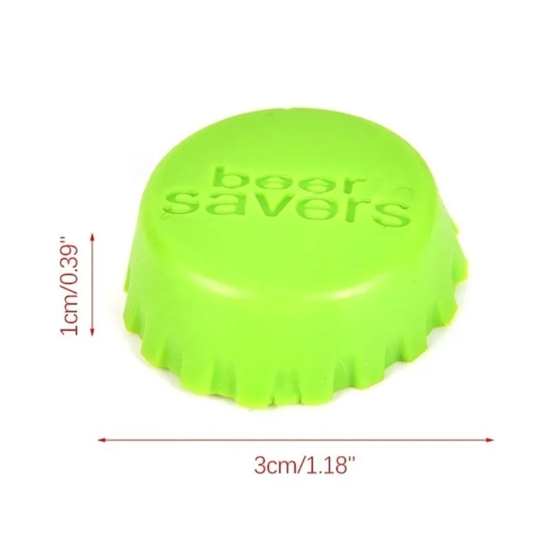 Reusable Silica Gel Bottle Cap Sealed Beer Cap Vinegar Soy Sauce Bottle Soda Cola Wine Protective Stopper