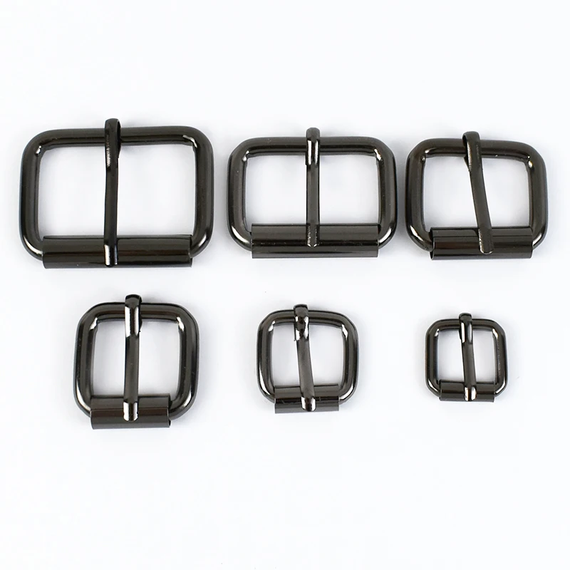 20-Piece Set of Metal Rectangle Pin Buckles for Straps and Accessories