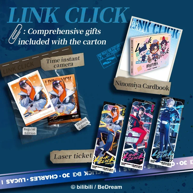 20 Packs CARDFUN Link Click Cards Official Anime TCG CCG