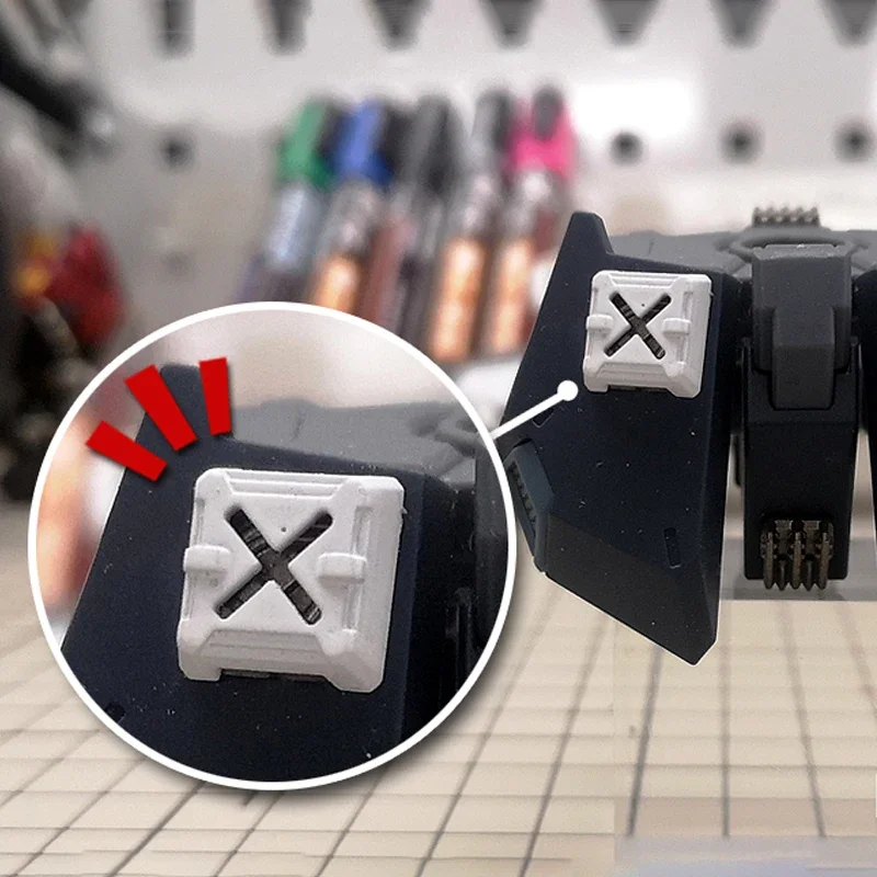 Model Tools MSWZ Model Tools Mecha Armor Details Transformation HS001-006 for Model Hobby Tools DIY