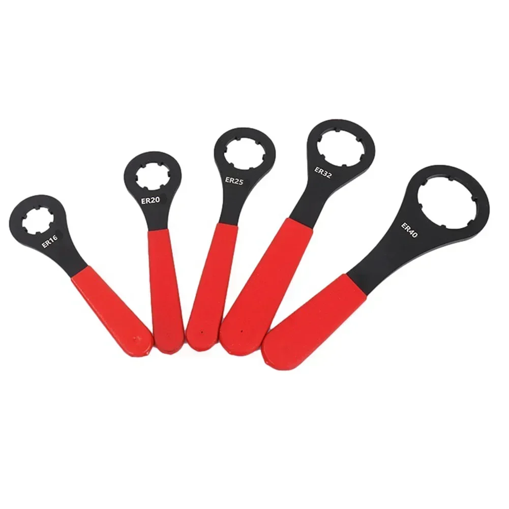 1Pcs Metal collet chuck CNC Spanner O Type ER16 ER20 ER25 ER32 ER40 Collet Wrench for Machine Tool