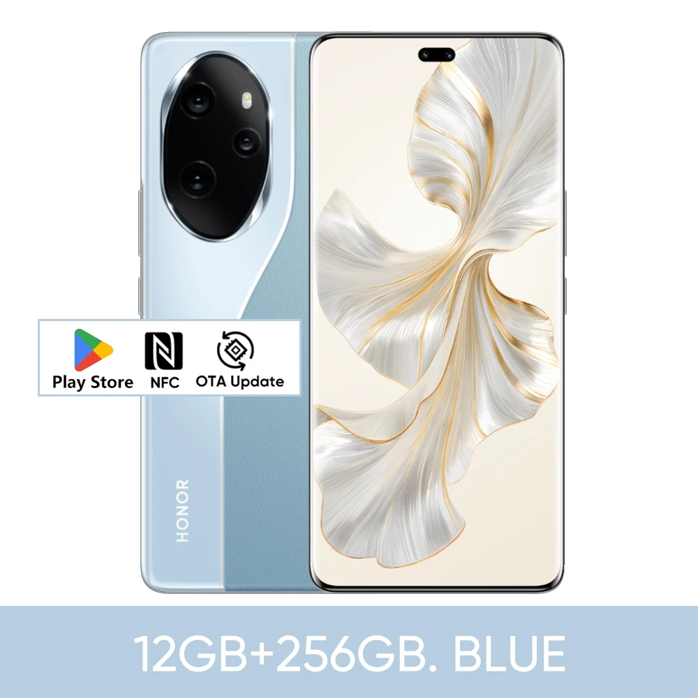 thumbnail image 1 of Teléfono inteligente HONOR 100 Pro 100pro de 6,78 pulgadas, Snapdragon 8 Gen2, cámara OLED, cargador súper rápido de 5000 mAh y 100 W, compatible con Google NFC OTA, 1 of 5