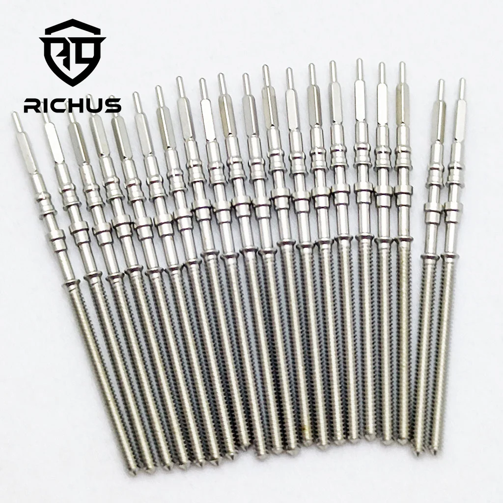 RICHUS Stainless Steel Watch Stem Kit with Crown - Premium Watch Parts