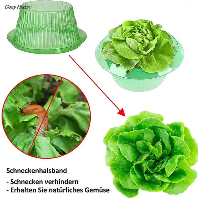 Mezőgazdasági Kerti Virágcserép Tartós Meztelen Csigák Védelme Víz Őrző Növény Csiga Gallér Virág Edény Borítója - Image 6