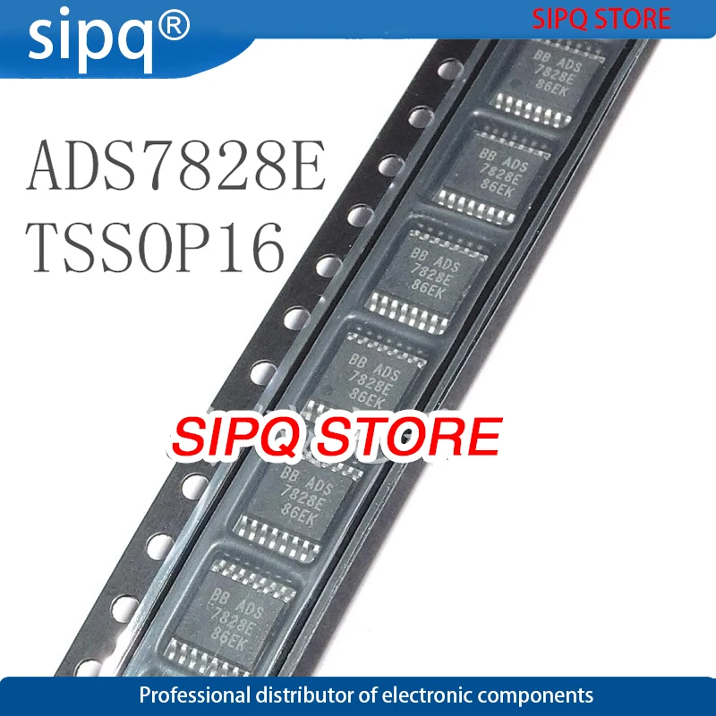 

10 шт./партия ADS7828E ADS7828 ANALOG-TO-DIGITAL конвертер TSSOP16 новый оригинальный