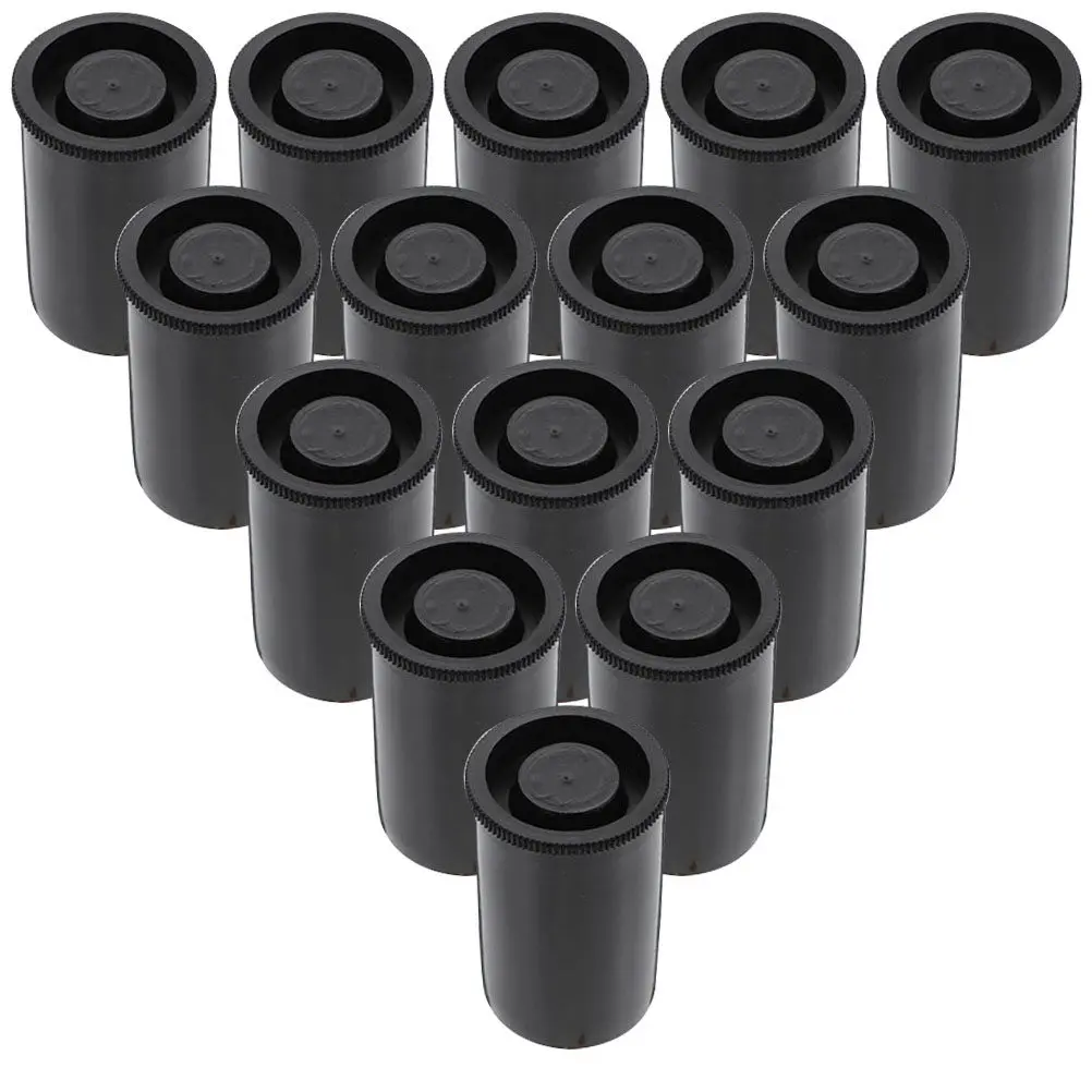 50Pcs 필름 용기 플라스틱 보관 용기 소형 재사용 가능한 카메라 필름 케이스 방진 소형 경량 롤 홀더 대량