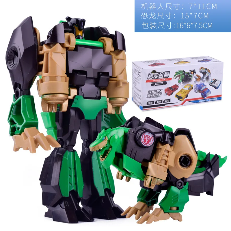 thumbnail image 1 of Robot transformable 2 en 1, modelo de coche, robot transformable, juguetes, dinosaurio, película de anime, figuras de acción, juguetes para niños, coche, regalos para niños, 1 of 4