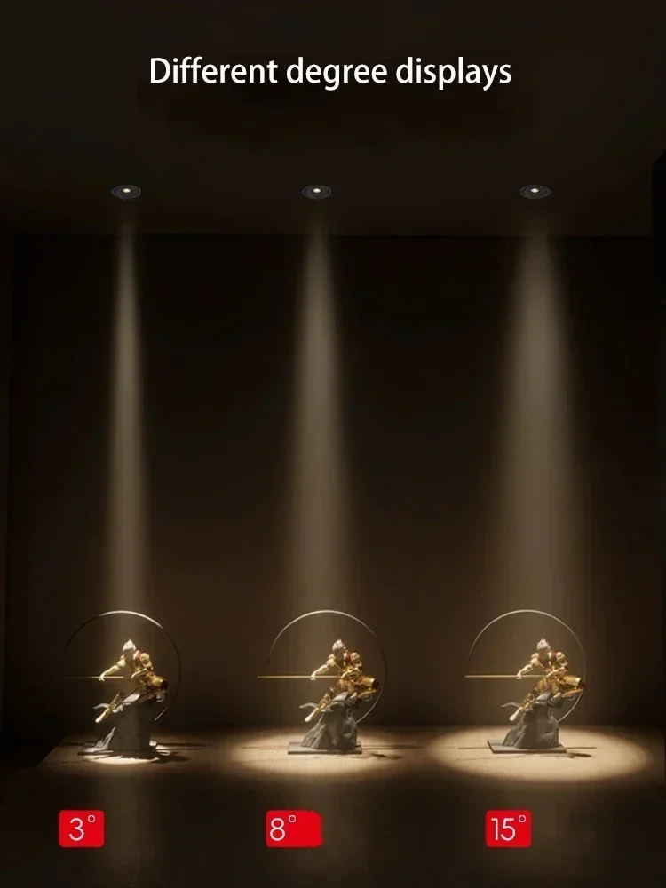 Led Spotlights 3W 5W 7W 3 8 15 Degree For Home Picture Art Museum