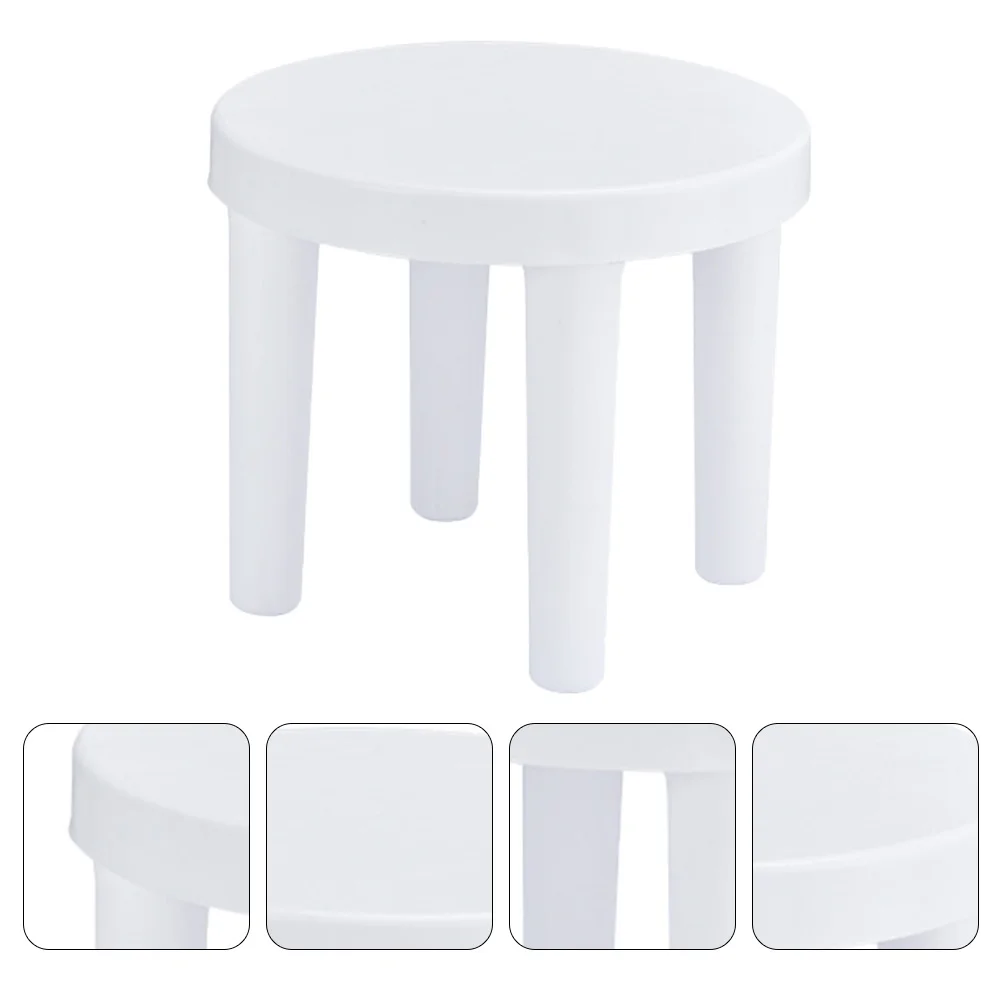 Children's Stool Portable Low Kids Chair Plastic Home Step Anti-slip Toddler Non-skid